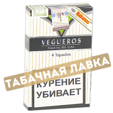Сигара Vegueros Tapados (пачка 4 шт.)