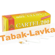 УЦЕНЕННЫЕ Сигаретные гильзы Cartel - 25 mm filter (200 шт.)