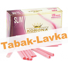 УЦЕНЁННЫЕ Сигаретные гильзы Korona - Slim Pink (120 шт)