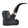 Трубка Peterson Christmas 2021 Sherlock Holmes - Sandblast - Watson (фильтр 9 мм)