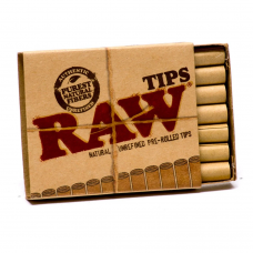 Бумажные фильтры RAW (Готовые) 6 мм - PRE-Rolled TIPS (21 шт)