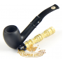 Трубка Butz Choquin Jules Verne - Black (фильтр 9 мм)