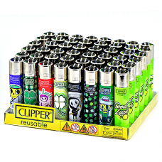 Зажигалка Clipper - CP11 - Цветная с рисунком