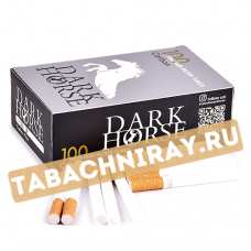 Сигаретные гильзы Dark Horse - Carbon (100 шт.)