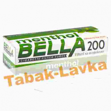 Сигаретные гильзы Bella - 20мм MENTHOL (200 шт.)
