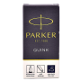 Картридж PARKER - Quink Z11 - Тёмно-синие для перьевых ручек (CW1950385) - 5 шт