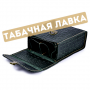 Кейс кожаный для 2 трубок и аксессуаров - Пернач-2 (зелёный крокодил)