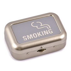 Карманная пепельница 11553 - Smoking (Gray Nickel)