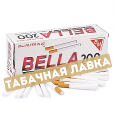 Уцененные Сигаретные гильзы Bella - 20мм Filter Plus (200 шт.)