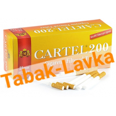 Сигаретные гильзы Cartel - 25 mm filter (200 шт.)