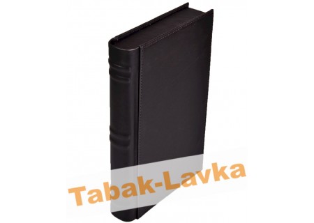 Хьюмидор Дорожный Книга Lubinski на 10 сигар арт. Q123N Черная Кожа