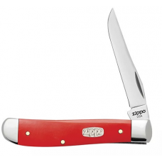 Нож перочинный Zippo - Red Synthetic Mini Trapper + Зажигалка (50515_207)
