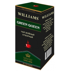 Чай Williams - Green Queen (зеленый) - (25 пакетиков)