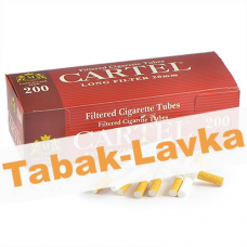 Сигаретные гильзы Cartel - Long Filter (200 шт.)