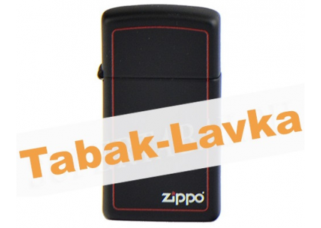 Зажигалка Zippo 1618 ZB - Slim® - Black Matte