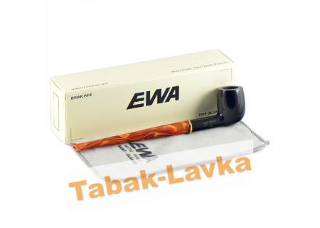 Трубка Ewa Voyage Black-orange 103 (фильтр 9 мм)