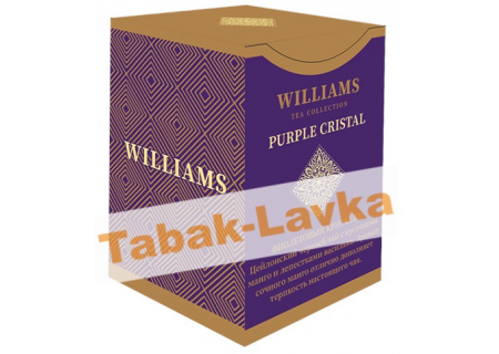 Чай Williams - Purple Crystal (черный с лепестками сафлора и ароматом личи) - (200 ГРАММ)