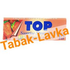 Бумага самокруточная TOP 78 mm - Sunrise Strawberry (Клубника)