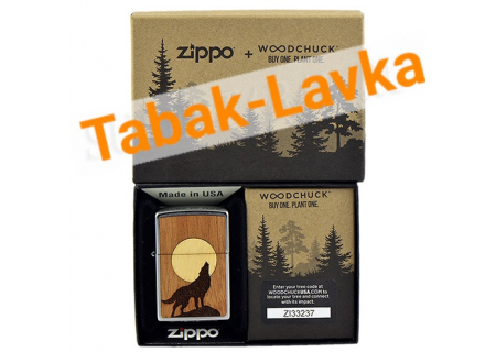 Зажигалка Zippo 49043 - WOODCHUCK - Buy One. Plant One