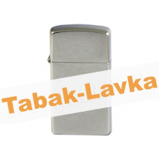 Зажигалка Zippo 1600 - Slim® - Brushed Chrome