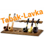 Подставка деревянная (Дуб) на 7 трубок (А. Михайлов) - 36