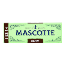 Бумага самокруточная Mascotte Brown Unbleached 1.25