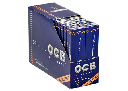 Бумага самокруточная OCB Slim Ultimate + Filter Tips