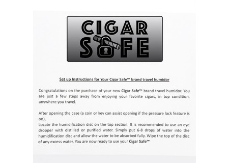 Хьюмидор для сигар дорожный Aficionado - Cigar Safe (40 сигар)