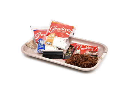 Лоток металлический для самокруток Smoking (в ассортименте)