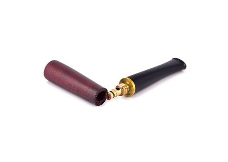 Мундштук Pipsan Wild Rose Wood - Short - King Size 7,5 mm (Cherry)
