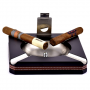 Пепельница сигарная Aficionado на 4 сигары с гильотиной - ASHBKC