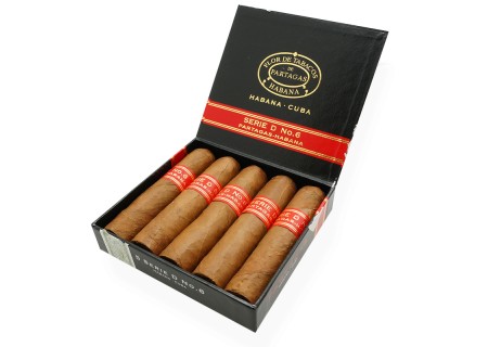Сигара Partagas Serie D №6 (пачка 5 шт.)